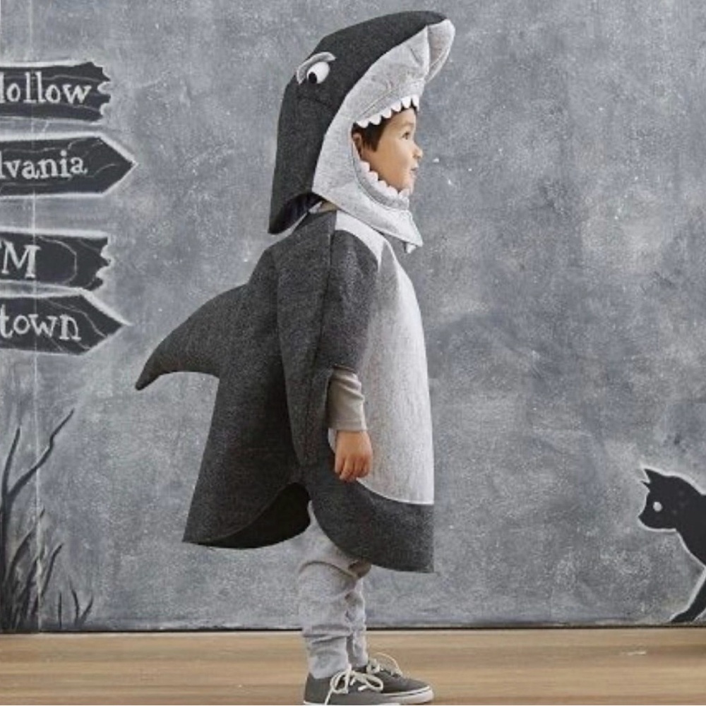 PBK Kids Shark Costume 4-6 yrs
